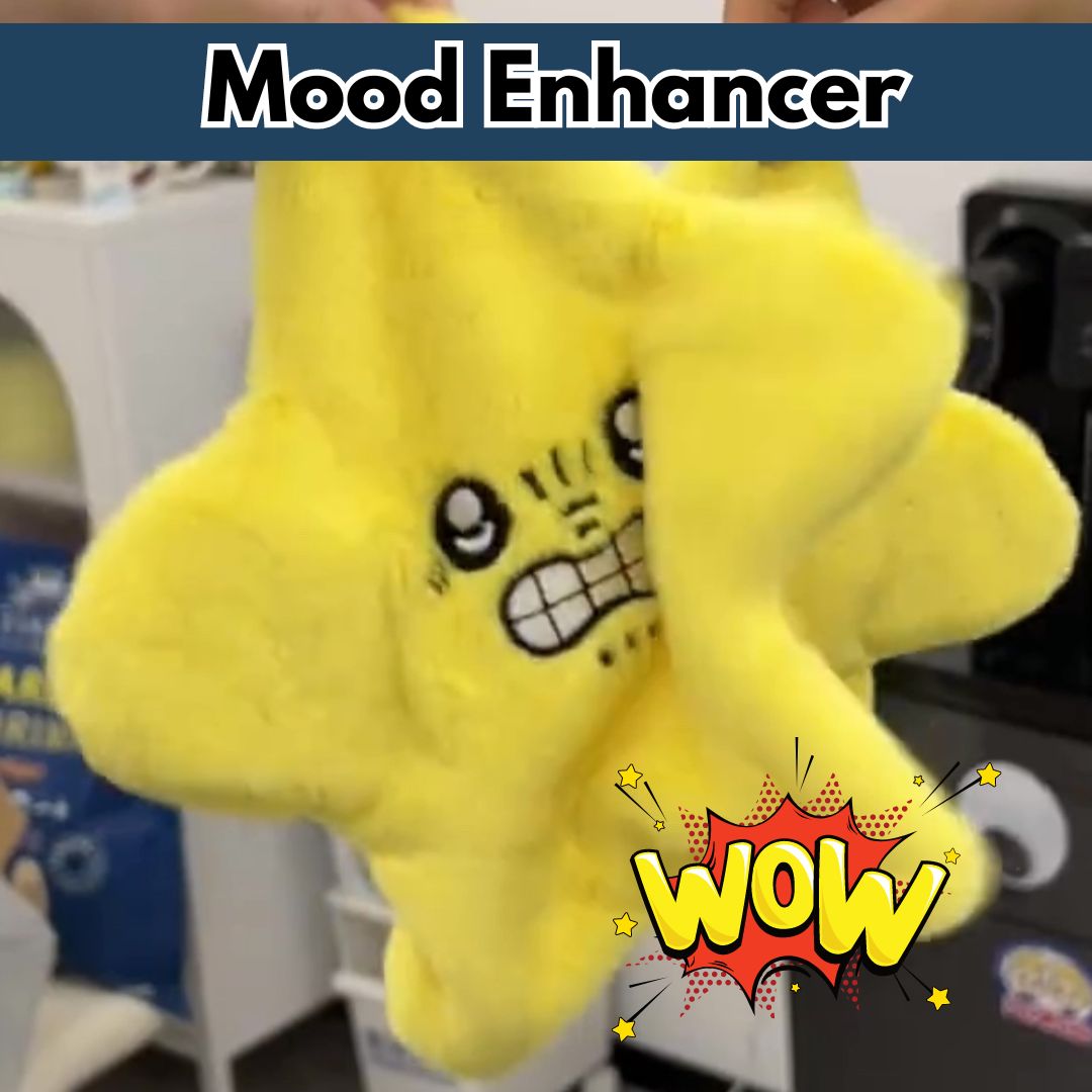Angry Electric Star Plushie Toy For All Ages