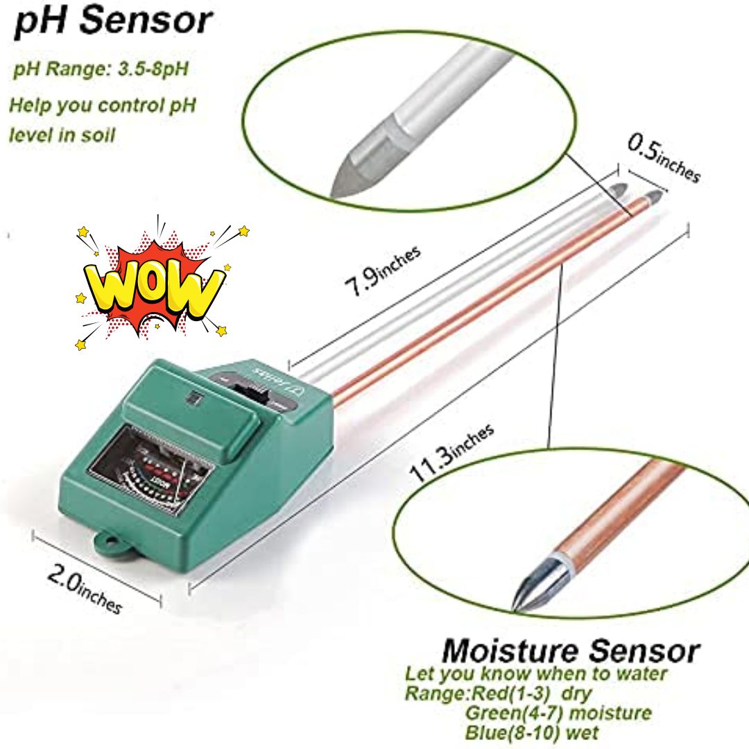 3 in 1 Soil Testing Meter
