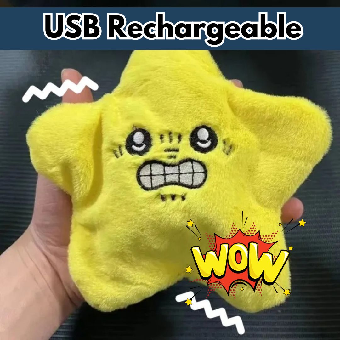 Angry Electric Star Plushie Toy For All Ages