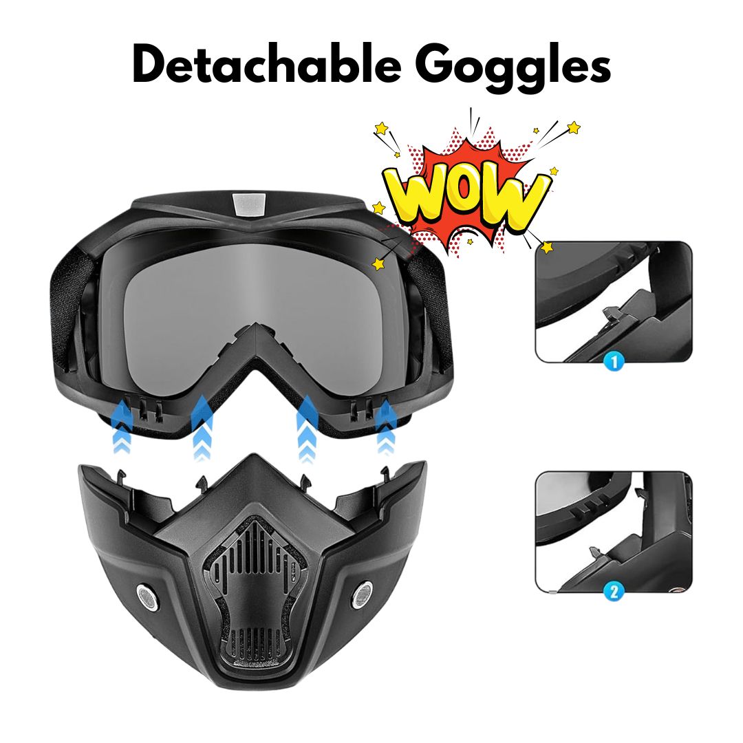 Anti-Scratch UV Protective Face-Shield