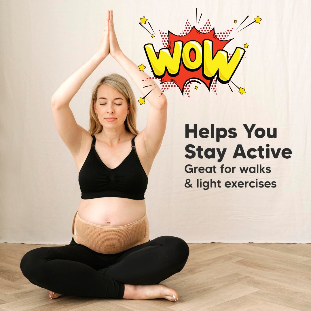 4-in-1 Breathable Adjustable Pregnancy Belly Support Band