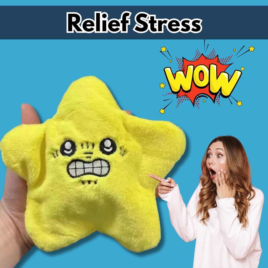 Angry Electric Star Plushie Toy For All Ages