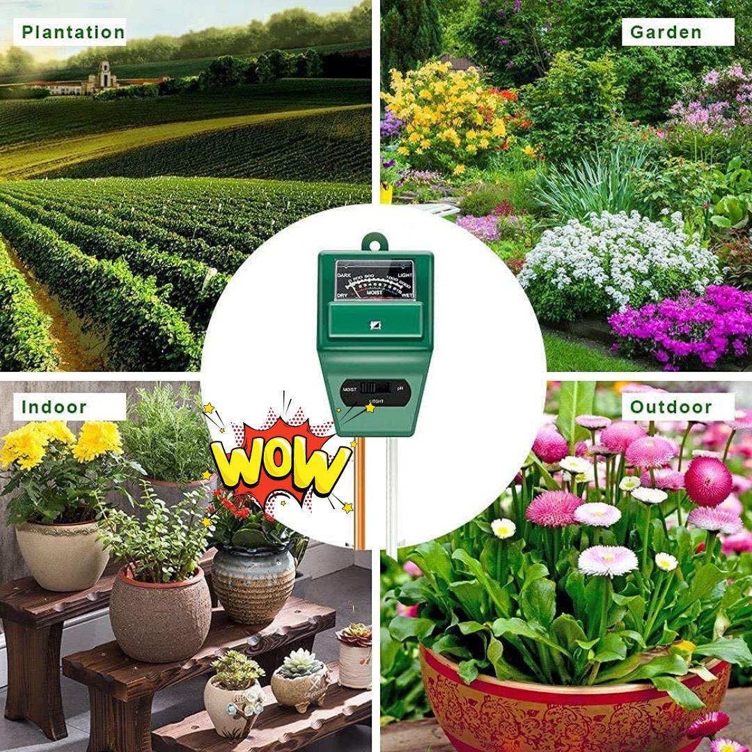 3 in 1 Soil Testing Meter