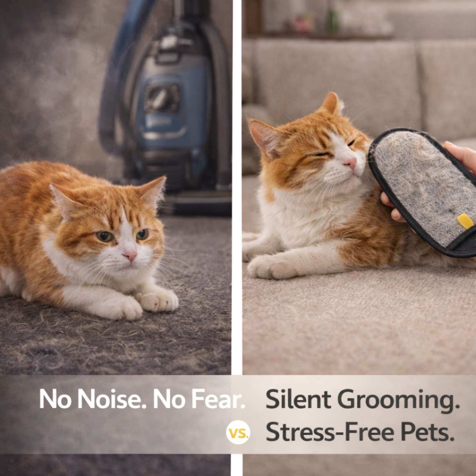 FurEase Pet Hair Removal Gloves – Gentle Grooming & Cleaning (Pack of 2)