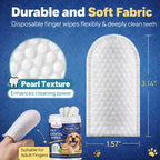 Pet Dental Care Wipe | For Cats & Dogs