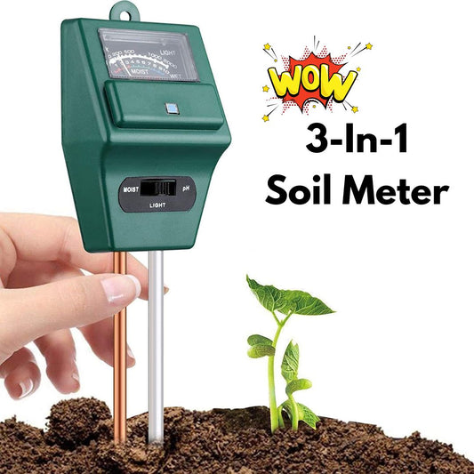 3 in 1 Soil Testing Meter