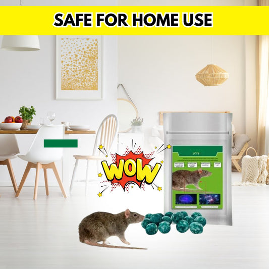 ANTI RAT AND INSECT PEST PELLETS (Pack of 15 Tablets)
