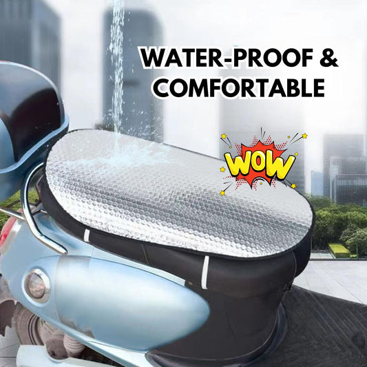 Two Wheeler Seat Aluminum Cover