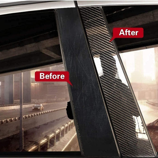 Car Sticker Carbon Fiber Rubber