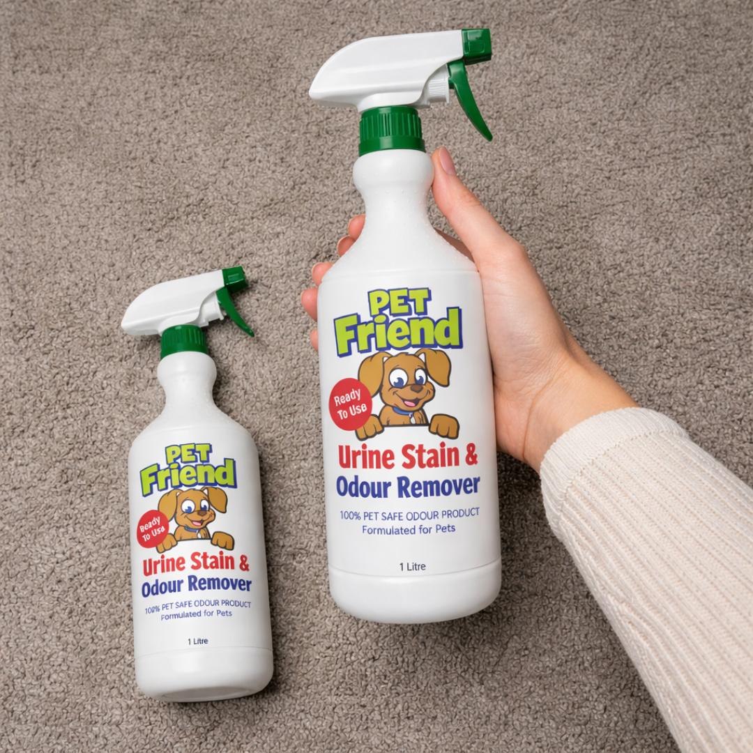 Pet Urine Stain & Odour Remover | Ready To Use Formula | BUY 1 GET 1 FREE!