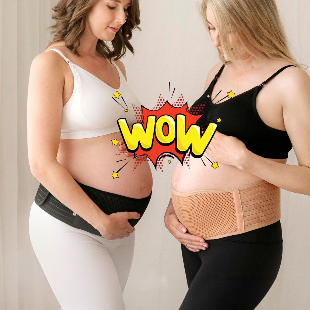 4-in-1 Breathable Adjustable Pregnancy Belly Support Band