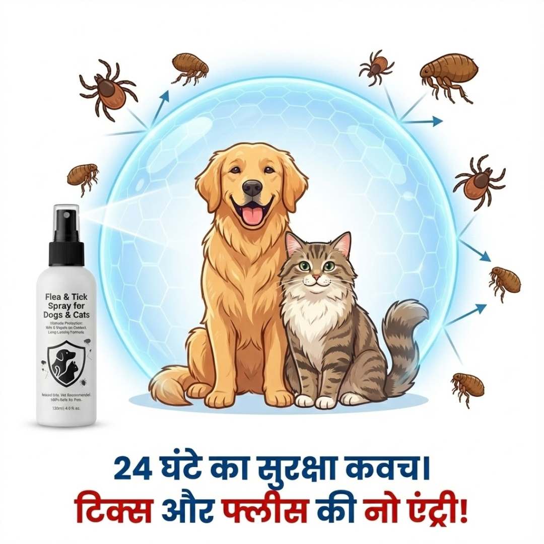 Flea & Tick Spray for Dogs & Cats | Buy 1 Get 2 Free