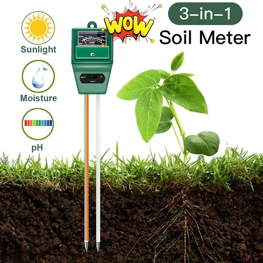 3 in 1 Soil Testing Meter