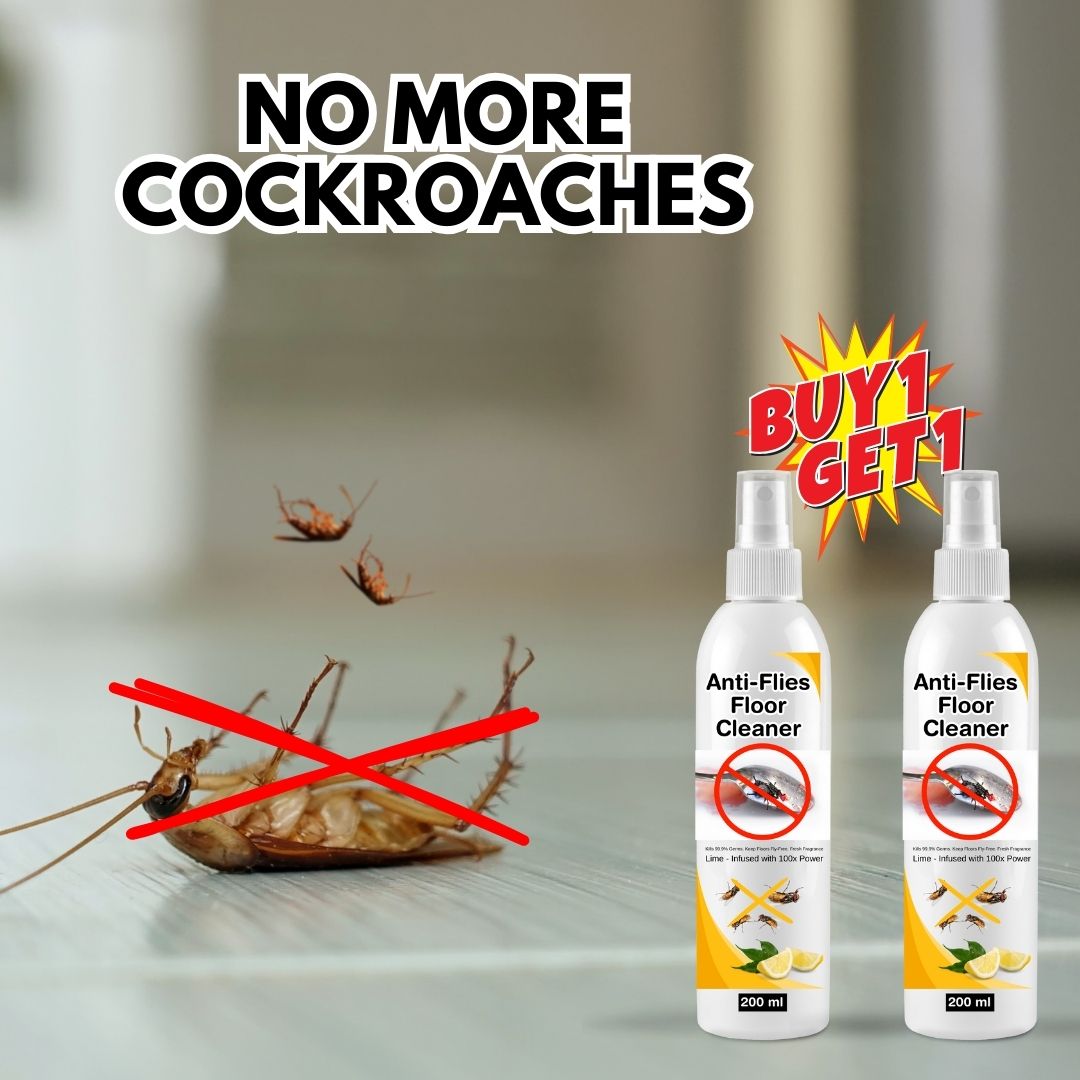Anti Flies & Insect Floor Cleaner Liquid (BUY1 GET1 FREE)