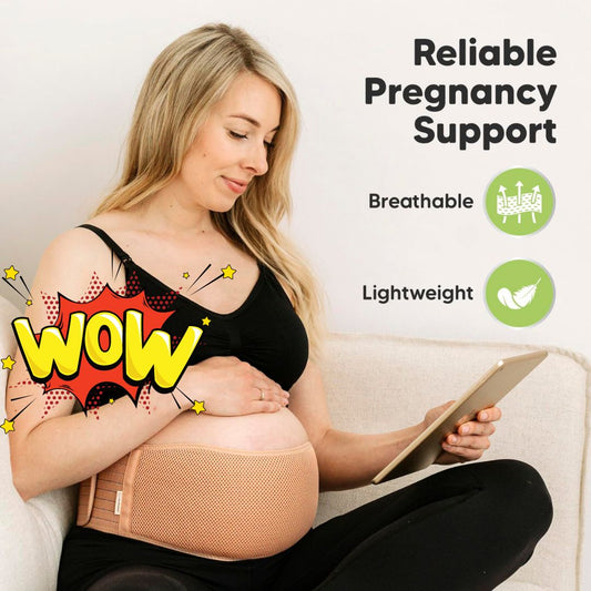 4-in-1 Breathable Adjustable Pregnancy Belly Support Band