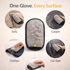 FurEase Pet Hair Removal Gloves – Gentle Grooming & Cleaning (Pack of 2)